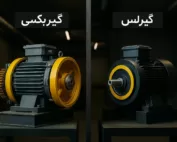 موتور آسانسور گیربکسی بخریم یا گیرلس